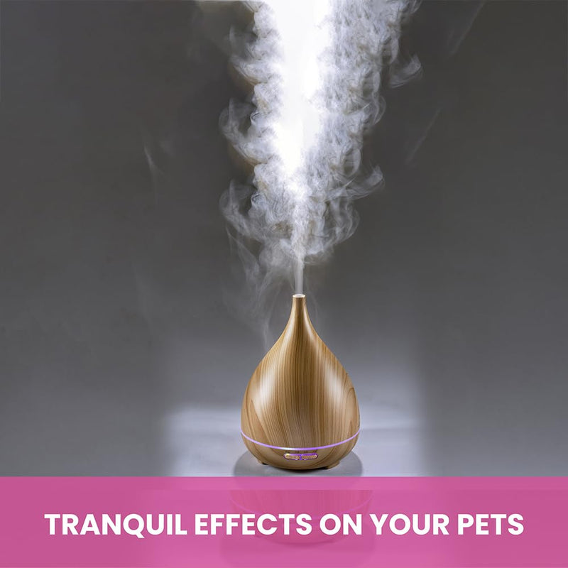 Holistic Natural Derived Calming Pet Essential Oil Blend for Anxiety: Relax Your Pet with Natural Ingredients While Providing Stress Relief: Veterinarian Recommended - Made in USA – 15mL