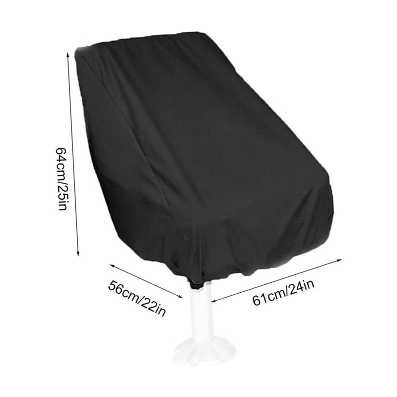 HANABASS Boat Seat Cover Wear-Resistant Outdoor Yacht Chair Protector Captain Seat Cover for Boats