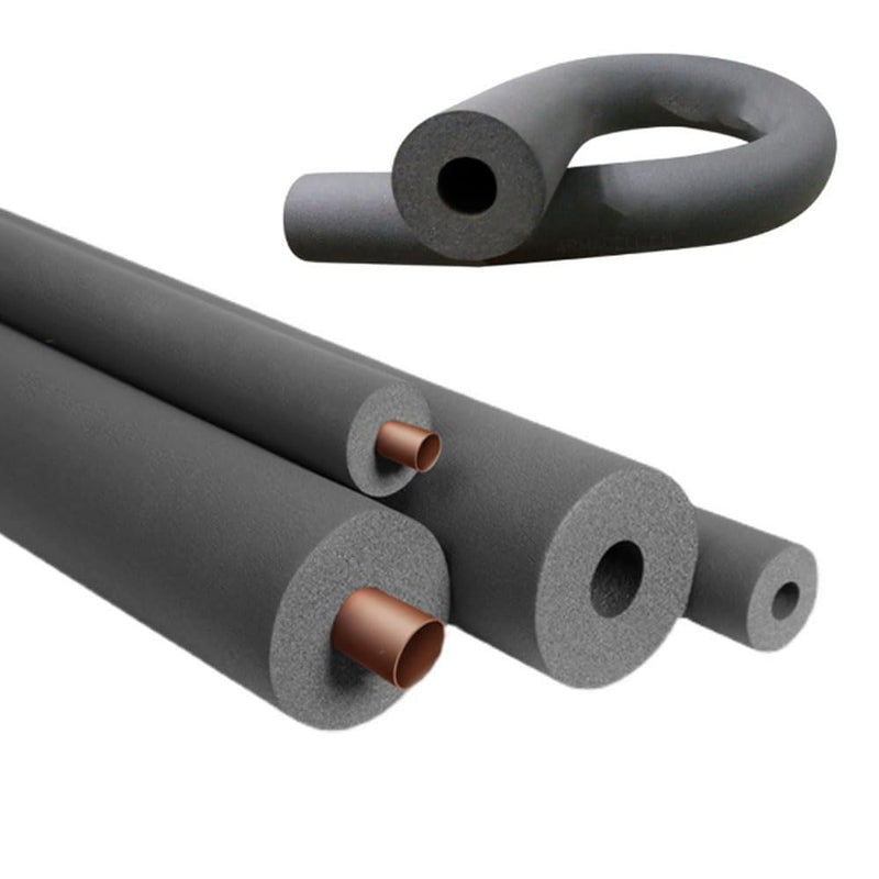 Pipe Insulation Foam Tube 1 inch,Foam Tubing1 for Pipeline,Guitar Rack , Utensils,and Roof Rack, etc (1" ID X 1-23/32"OD-6Ft) 1"ID X 1-23/32"OD-6Ft