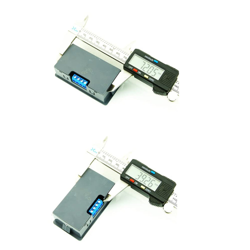 Programmable Cycle Timer Switch Timer Delay Relay LED Digital Display Timing Module (1Piece, DC12V) Small 12