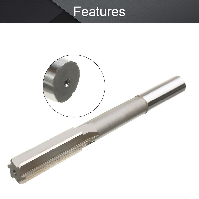 Utoolmart Chucking Reamer 18mm H7 HSS Lathe Machine Reamer Round Shank Milling Cutting Tool for Metal Non-Ferrous Metal Copper 1pc