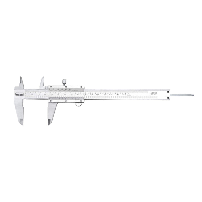 NORTOOLS Professional Vernier Caliper Stainless Steel for Inside, Outside, Depth and Step Measurements,6 Inch/150mm/0.001"/0.02mm-Strictly QC pc by pc onesize Set 4