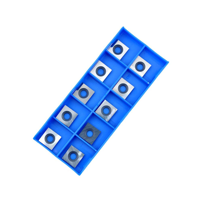 11mm Square Straight Carbide Inserts for woodturning, 11×11×2.0mm Replacement Cutter for Woodworking Fits Spiral Helical Planer Cutter Head or lathe Turning Tipped, 10pcs 11x11x2mm