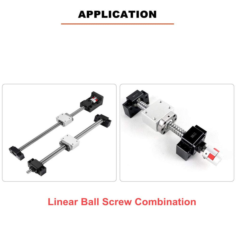 Ballscrew Nut Housing for SFU 2505 / SFU 2510, DSG25H Ball Screw Nut Housing Seat Mount Bracket Holder Base for CNC Router Milling Drilling