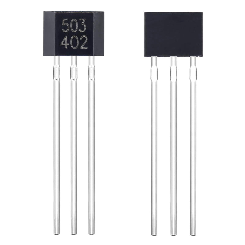 20Pcs AH3503 Linear Hall Element 3503 3Pins Effect Sensor Circuit Magnetic Detector