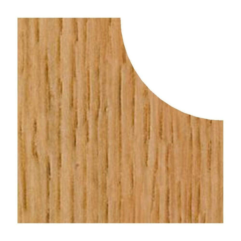 Whiteside Router Bits 1802 Cove Bit with 1/2-Inch Radius 1-1/2-Inch Large Diameter and 5/8-Inch Cutting Length