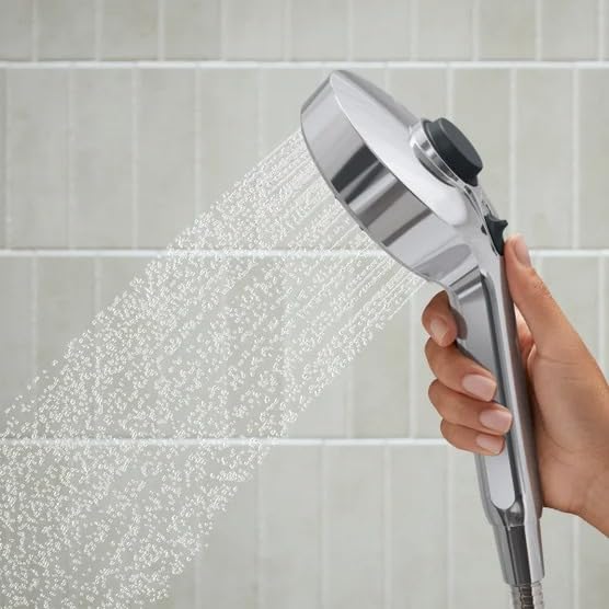 Kohler Assert Handshower Multifunction 6 Spray Modes Pause Magnetic Dock Easy Installation (Chrome)