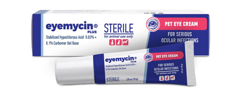 EYEMYCIN Pet Eye Health for Dogs, Cats, Cattle, Sheep, Horses, Birds and Puppies, Kitten (1 Pack) 1 PACK