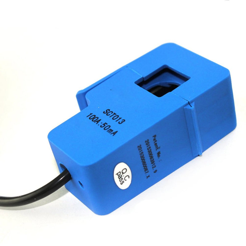2PCS SCT013-000 100A 50mA Non-invasive Split Core Current Transformer Sensor 2