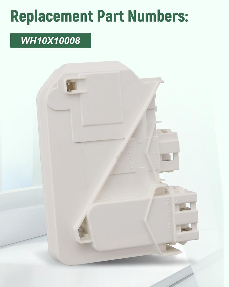 WH10X10008 Washer Door Lock Fits for GE Washing Machines WCVH4800K0WW WCVH4800K1WW, GE Washer Door Switch Assembly, Replace AH2374322 AP4508722 EA10055748
