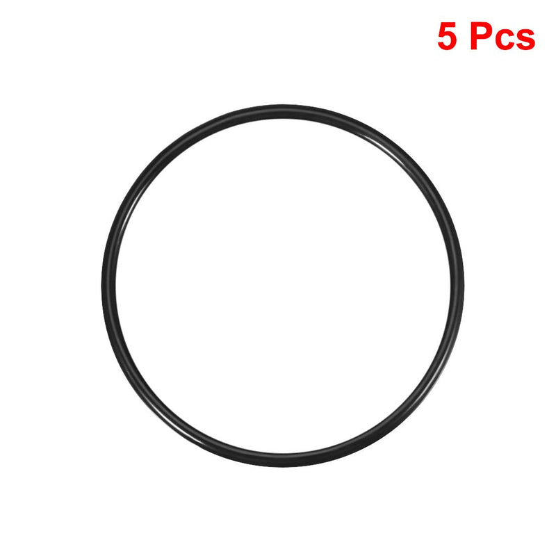 uxcell Nitrile Rubber O-Rings 105mm OD 97mm ID 4mm Width, Metric Sealing Gasket for Automotive Machine Plumbing, Pack of 5 97mmx105mmx4mm