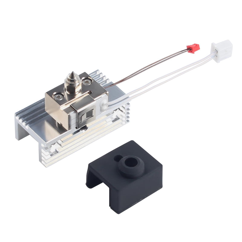 Upgrade Ender 3 S1 Pro Spriite Extruder Hotend - Ceramic Heating Hot End Kit: 80W Assembly Print Head with Heat Sink Block Bimetal Heatbreak for Ender-3 S1 Plus/CR-10 Smart Pro 3D Printer