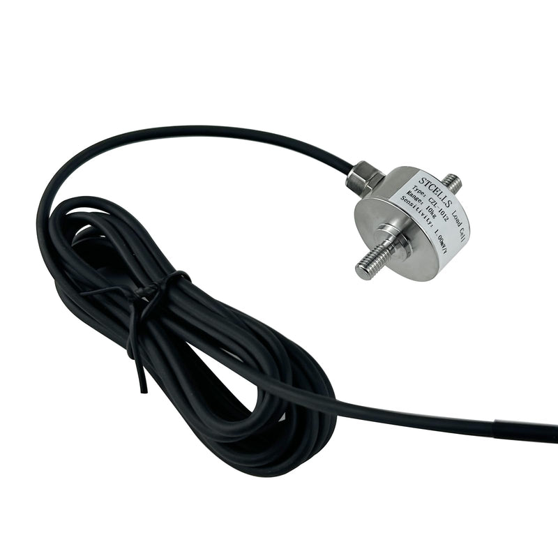 Double Bolt Force Sensor Mini Load Cell 200kg Screw for Hopper Scale Robot Compression Tension(20KG,M5) 20KG M5 1