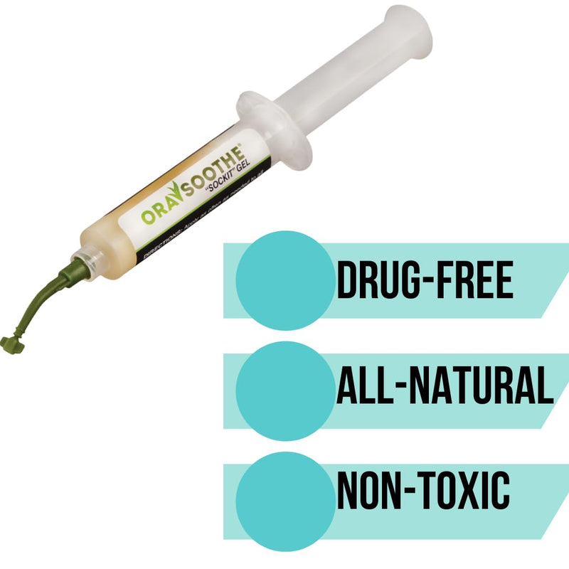 SOCKIT Gel 10g Syringe with 10 Chevaux Brand Applicator Sticks (1 Syringe, 10 Applicators)