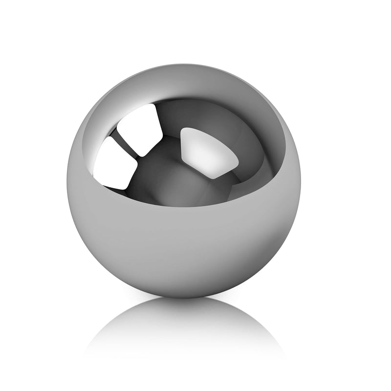 SATINIOR 16 Pieces Coin Ring Making Balls Monkey Fist Balls Stainless Steel Balls, Assortment of 3/4 Inch, 5/8 Inch, 9/16 Inch, 1/2 Inch, 7/16 Inch, 3/8 Inch, 5/16 Inch and 1/4 Inch
