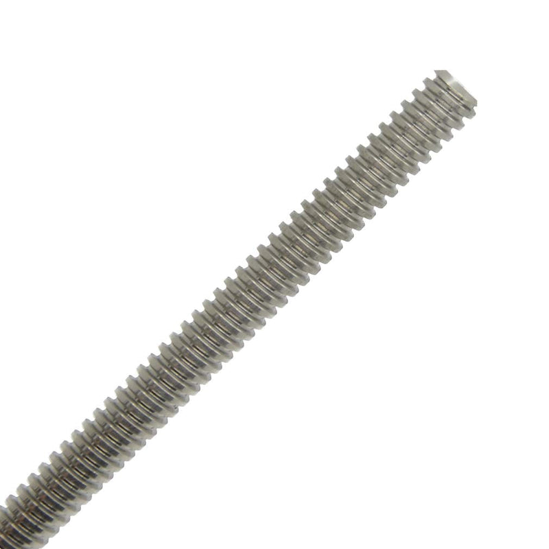 600mm T8 Tr8x2 Lead Screw and Brass Nut (Acme Thread, 2mm Pitch, 1 Start, 2mm Lead) for LCD DLP SLA 3D Printer and CNC Machine Z Axis 600mm Lead screw with nut