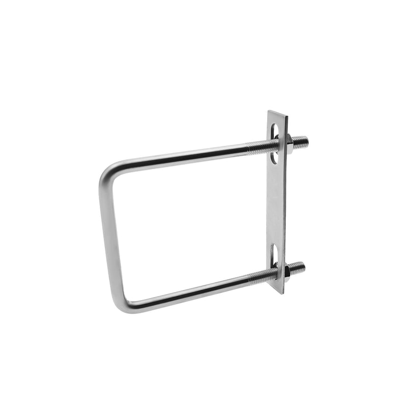 Square U-Bolts,Stainless Steel Square Bend U Bolts,Frame Plate U Shaped Nuts and Bolts for Automobiles Trailers,Ski Boats,or Sailboat Trailers,4 PCS M10*140 * 180 M10*140*180mm/0.39*5.51*7.09''