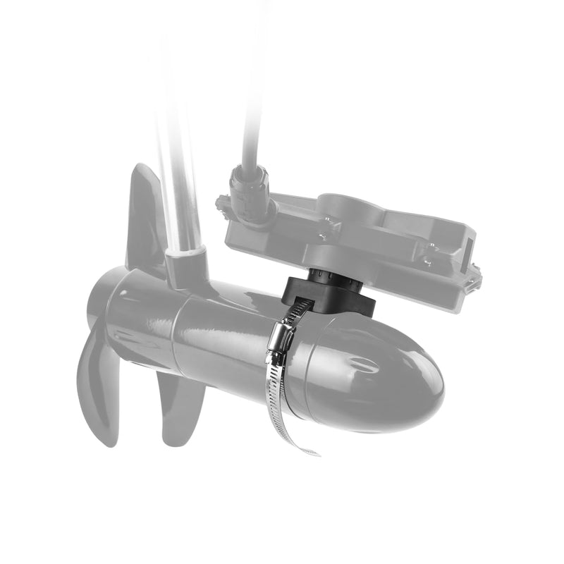 Trolling Motor Mount Compatible with Garmin LiveScope LVS34 | Stainless steel bracket. Fits 110 to 135 mm (4.3 to 5.3 inch) trolling motor shafts. Replaces 010-13228-03