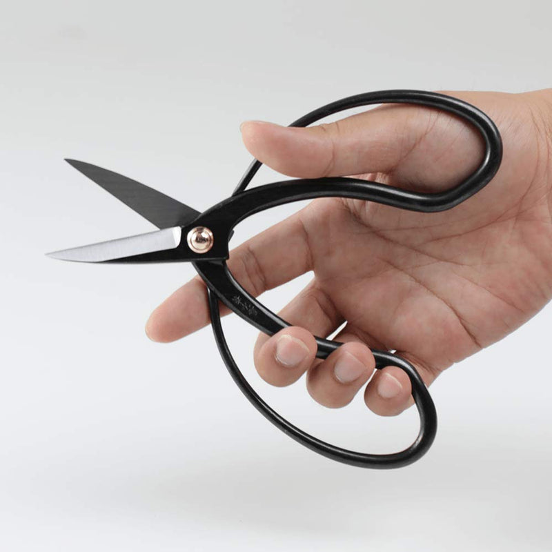 Wazakura Japanese Bonsai Trimming Care Kit Made in Japan - Traditional Bonsai Scissors 7inch(180mm) + Sap Rust Eraser Gift Box Set 2pcs Traditional Scissors + Sap Eraser Set