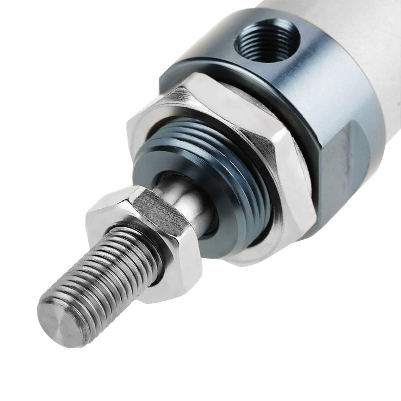 Hilitand Mini Pneumatic Air Cylinder 25mm Bore 25mm Stroke Single Rod Double Acting Cylinder