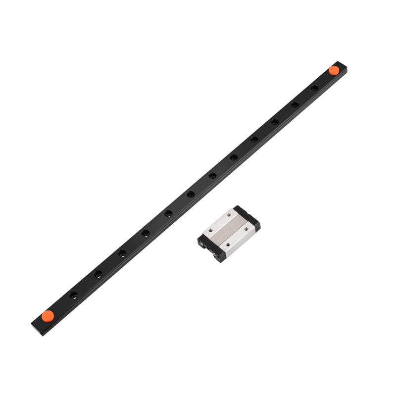 MGN12H 150mm Linear Rail 5.9'' with MGN12H Steel Carriage Block for DIY 3D Printer and Machines Rail + MGN12H Carriage block