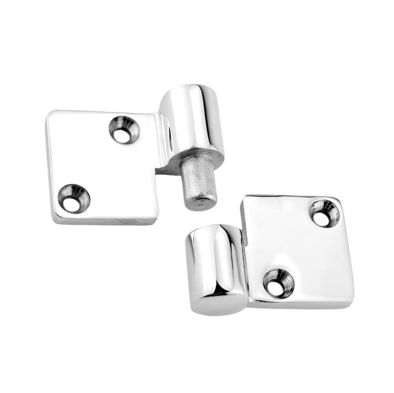 Pair of Take-Apart Hinge(Left and Right Each one)，Marine Grade Stainless Steel 316 Hinge Boat Deck Accessories W/Fasteners
