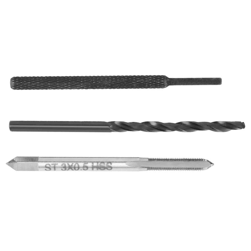 50pcs Thread Repair Installation Kit Stainless Steel Helicoil Type Set (M3 x 2D) M3 x 2D