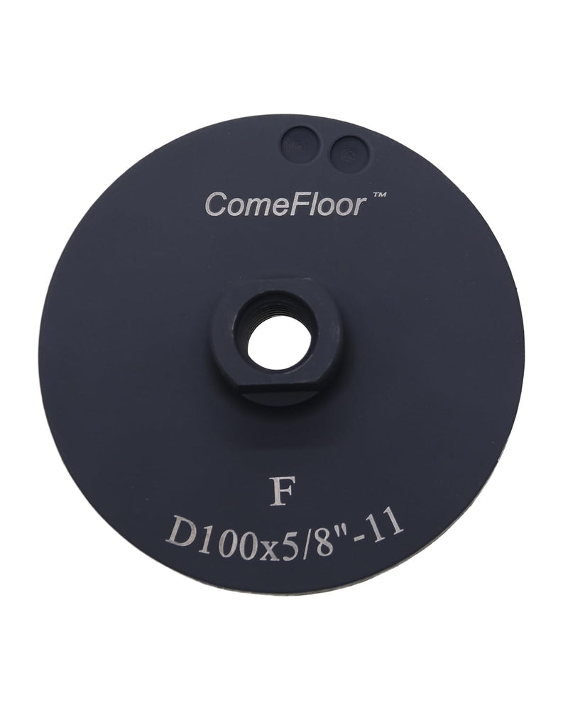 4" Flat Resin Filled Grinding Wheel, Diamond Cup Wheel with 5/8’’-11 Thread for Granite Marble Engineered Stone (Fine) Fine