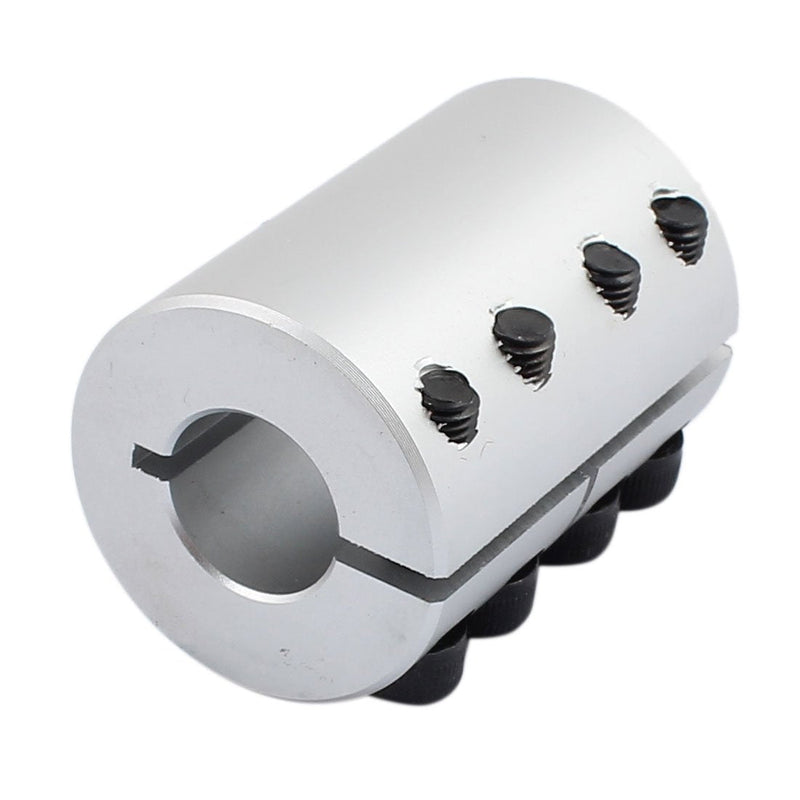 uxcell 14mm to 15mm Shaft Coupling 45mm Length 32mm Diameter Coupler Aluminum Alloy Joint Motor for 3D Printer CNC Machine DIY Encoder 14-15mm