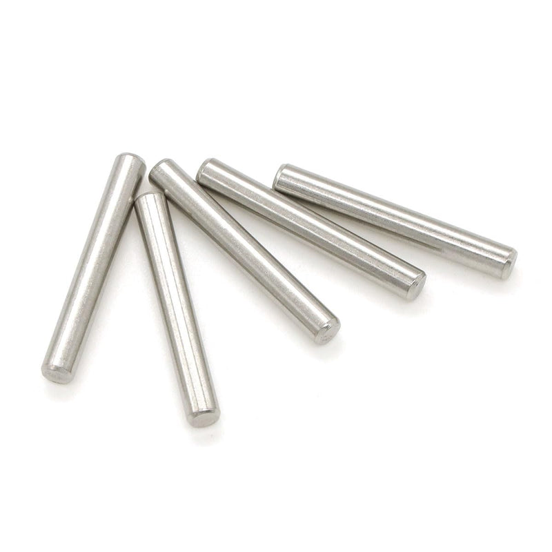 50 Pcs Stainless Steel Shelves Dowel Pins, Dowel Pin Hardware Shelf Support Pegs Pin Fastener (4mm x 30mm) 4mm x 30mm