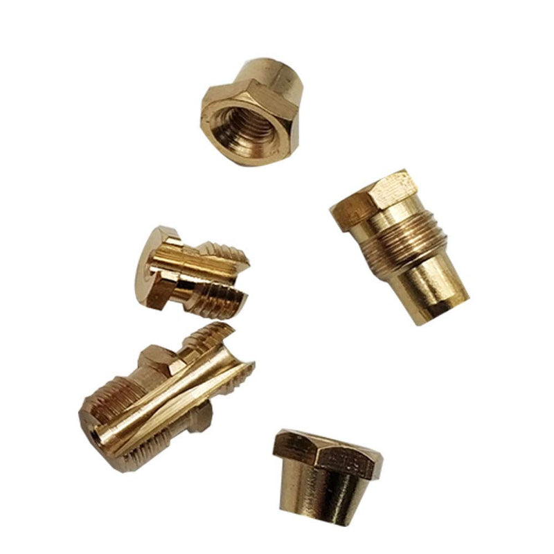 MENSI Gas Thermocouple Kit M6x0.75 with Universal Adapter Nuts Replacement 900mm Long M9x1-M10X1