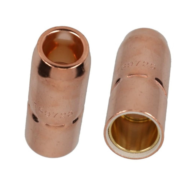 169-725 Mig Welding Nozzles 5/8" Recessed for Miller Millermatic M25 M40 and Hobart MIG Weld Gun 169725 (5 Pack) 169-725