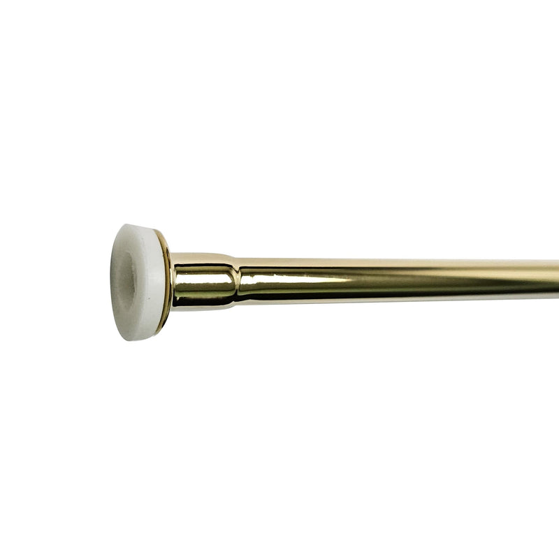 Westbrass D124-2-01 3/8" x 20" Brass Flat Head Toilet Riser Supply Line, Polished Brass (2-Pack) 2 Pack