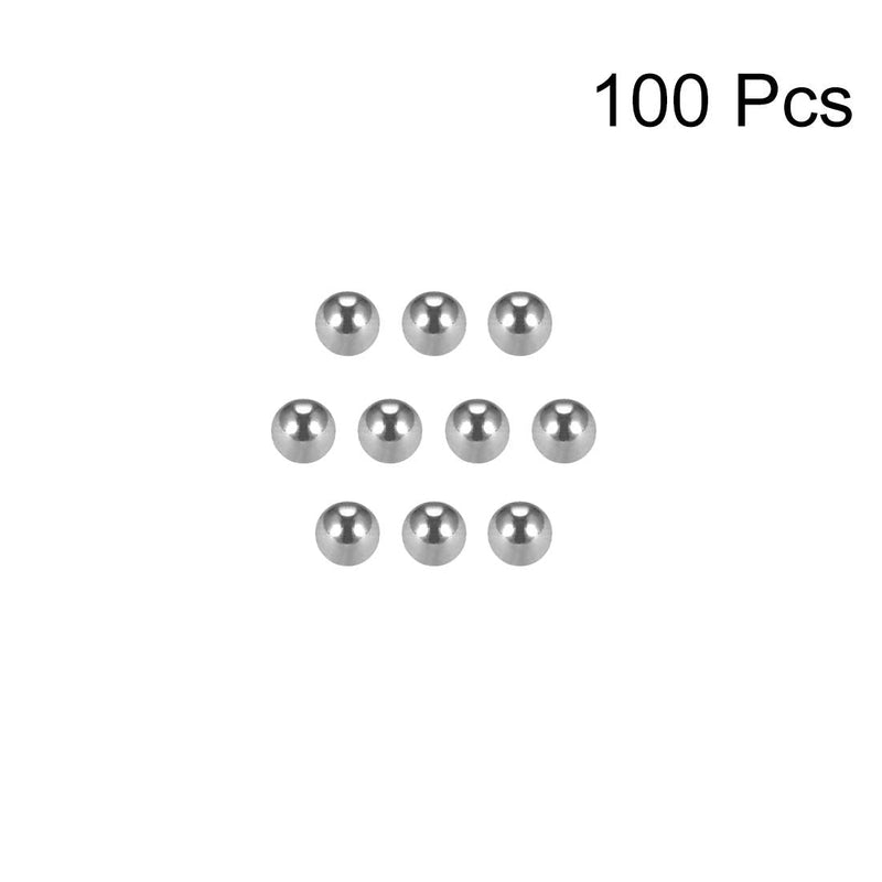 uxcell 2mm Precision Chrome Steel Bearing Balls G25 100pcs