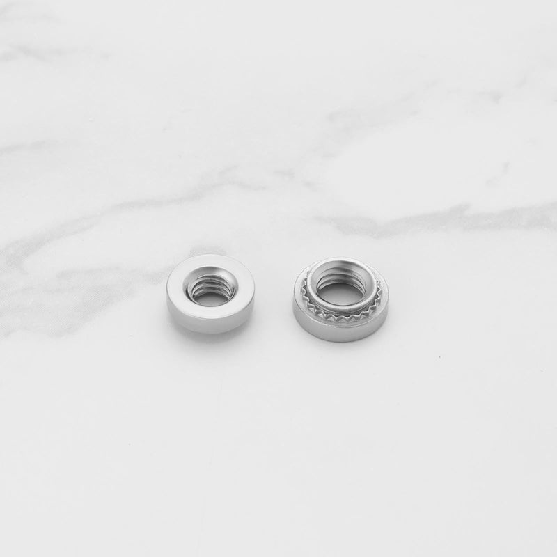ECSiNG 50pcs Self Clinching Nuts 304 Stainless Steel Rivet Nut Fastener Knurled Self Clinching Nut Fastener for Machinery Electrical Products, M3 M4 M5 M6 M8