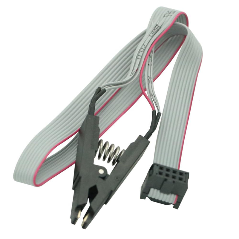 SOIC8 SOP8 Test Clip for EEPROM 93/25 /24Cx in-Circuit Programming + 2 Adapters