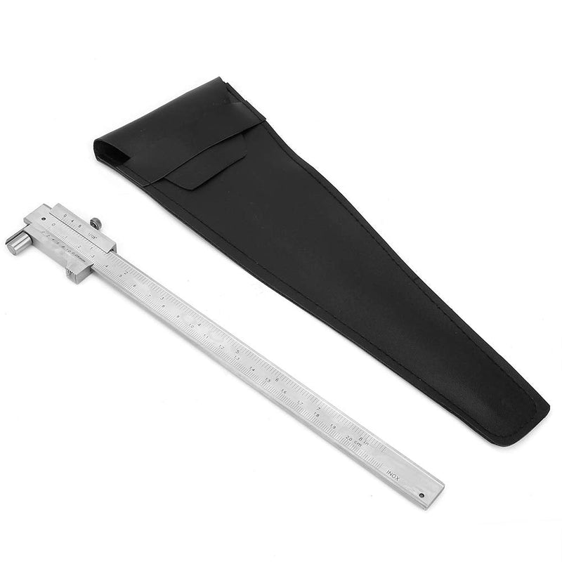 Vernier Caliper,Pied A Coulisse Grande Taille Stainless Steel Vernier Caliper High Measurement Accuracy Measuring Tool Portable Vernier Caliper 0-200Mm Caliper Ruler with Scriber,Pied A Coulisse Gran