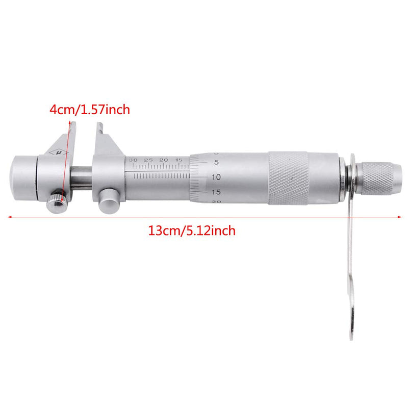Inside Micrometer, Stainless Steel Vernier Caliper,0.01mm Accuracy, 5mm to 30mm Measuring Range,Stainless Steel Measuring Tool Caliper