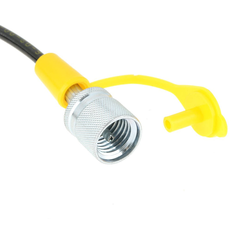 Hydraulic Hose with Gauge 0~600 BAR / 0~8500 PSI Dial Pressure Gauge with Pressure Test Hose M16*2-BSP 1/4 Thread Connector Pressure Test Kit