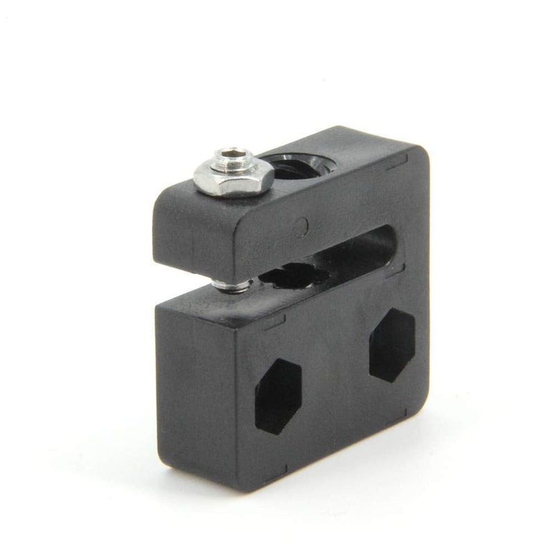 Zeberoxyz 2PCS Anti-Backlash Nut Block for 8mm Diameter, 2mm Pitch 8mm Lead POM Screw Nut for CNC and 3D Printer (8mm Lead-4-heads) 8mm Lead-4-heads