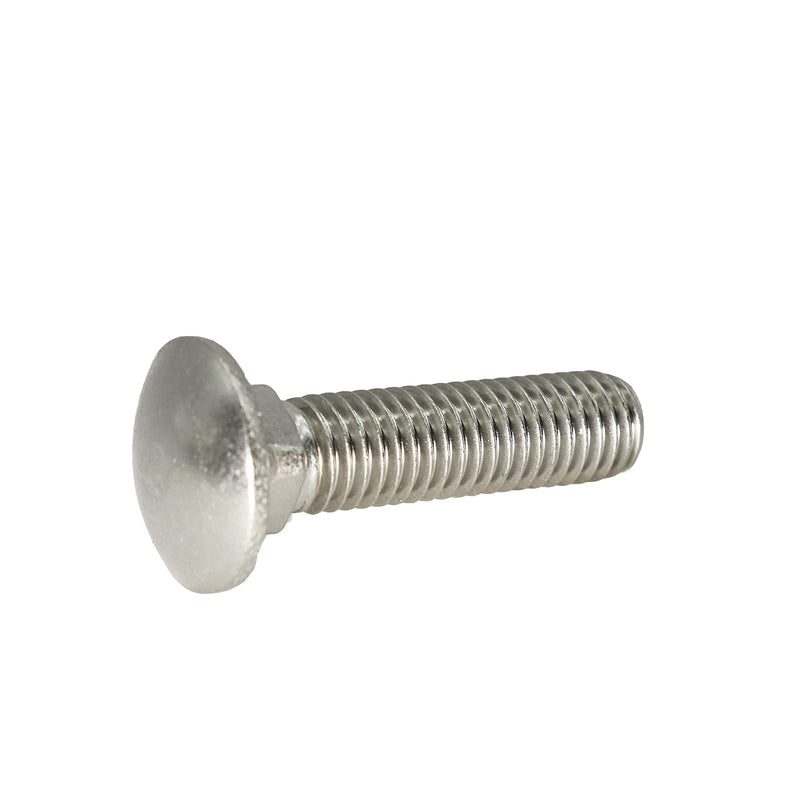 1/2"-13 X 1-1/2"(10pc) Stainless Carriage Bolt, 18-8 Stainless Steel Full Thread Coverage,Carriage Bolt,by SANTIE 1/2"-13 X 1-1/2"(10pc)