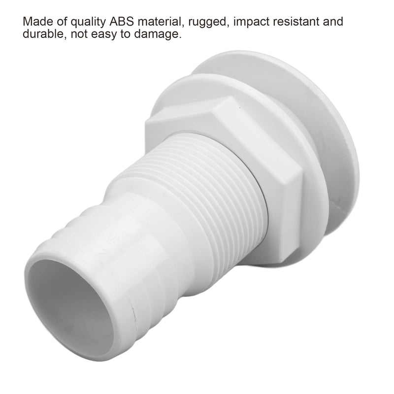Keenso 2 inch Through Hull Fitting, Marine Thru Hull Exhaust Fittings Boat Through Hull Connection for Boat?RSV