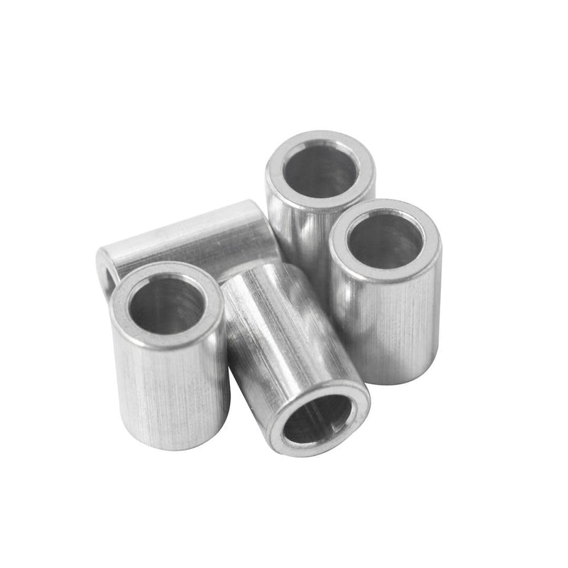 Aluminum Spacer 1/2" OD x 5/16" ID x Choose Your Length, Round Spacer Unthreaded Standoff Bushing Plain Finish, Fits Screws Bolts 5/16" or M8 by Metal Spacers Online (3/4" Length, 25 Pack) 3/4" Length