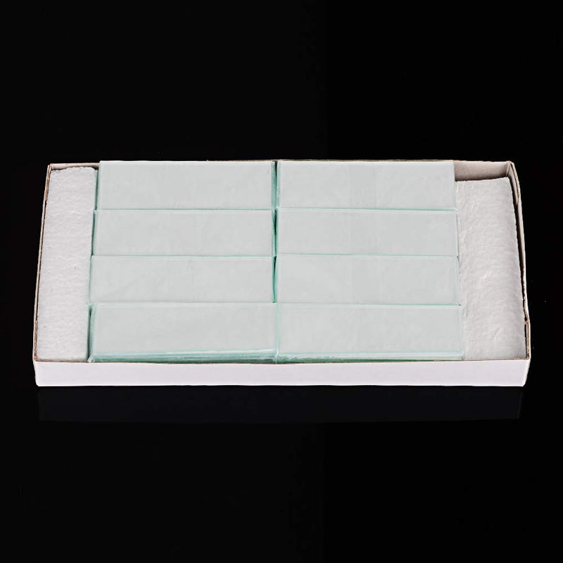 StonyLab Glass Backed TLC Classical Silica Gel Plate, 2.5 x 7.5 cm Thin Layer Chromatography Analytical Plate with Silica Gel, Pack of 80
