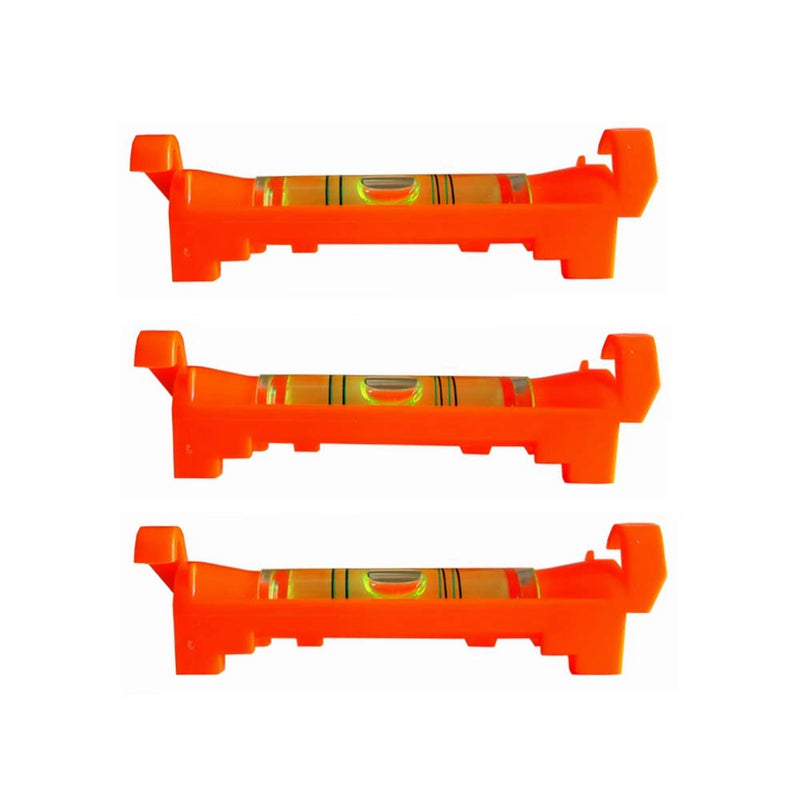 7 pcs Hanging Bubble Line Level for Building Trades, Engineering, Surveying, Metalworking and other Equipment Measure (Red - 7 Pack) Red - 7 Pack
