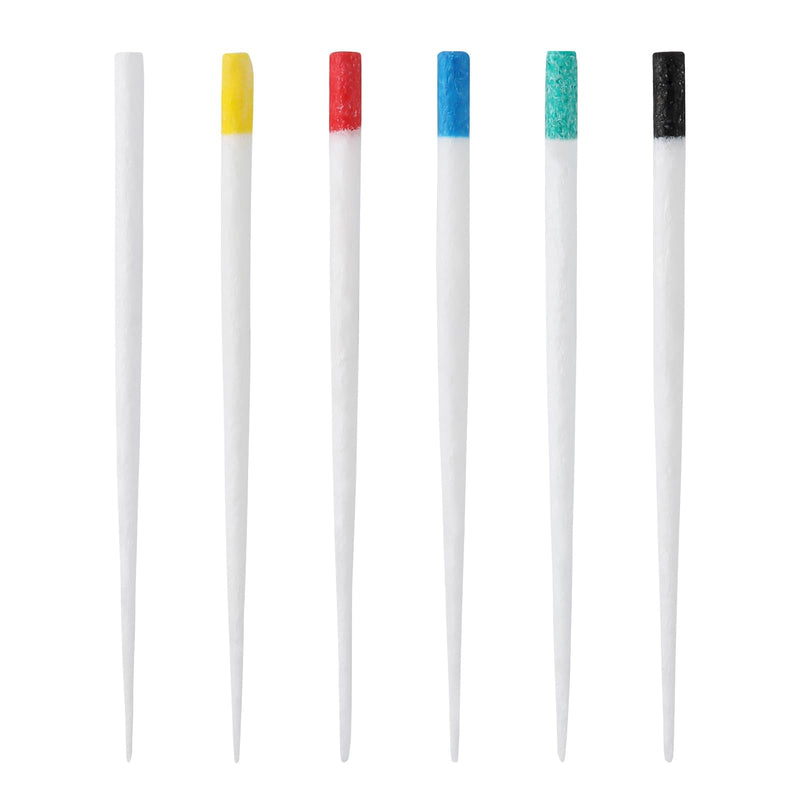 JMU Absorbent Paper Points .06 Taper #15-40 Assorted, Spill-Proof Box, 100pcs/Pack