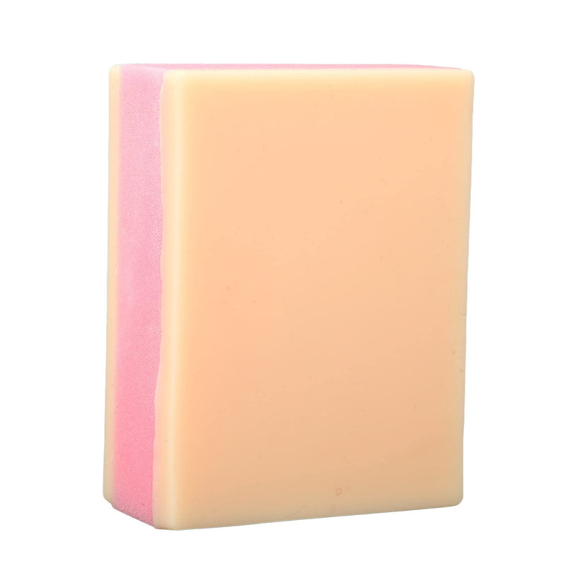Suture Training Model, Silicon Skin Suture Pad Refill Suture Practice Pad for Suture Kit, 2 Silicone Skin Layers Surgical Skin Injection Practice Pad for Students Doctors
