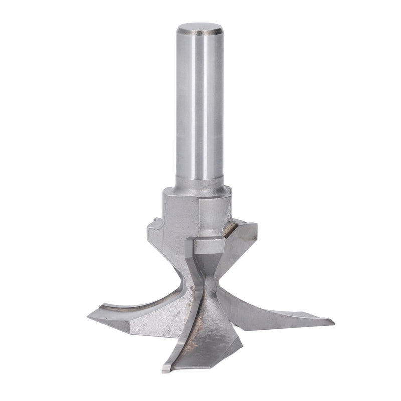 3 Flute Arc Bending Integrated Milling Cutter Router Bit 45°, 1/2 Inch Shank, Panel Slotting & Bending with Solid Wood, Hardwood Design
