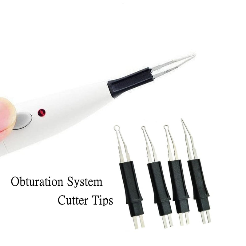 5 X 4pcs/Pack Heated Gutta Cutter Tips for Gutta Percha Point Heating Cutter Tooth Gum