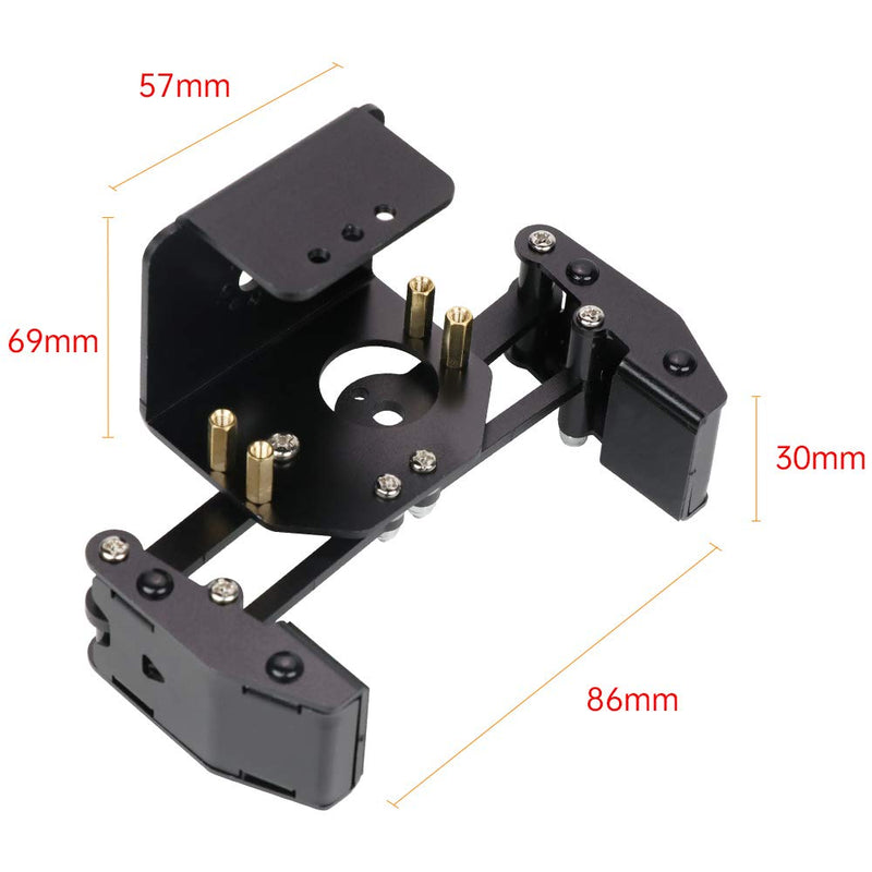 Mechanical Claw Robot Gripper Grabber Pickup Robot DIY, BigClaw Without Servo